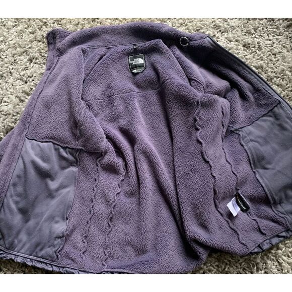 THE NORTH FACE Denali Polortec Purple Fleece Jacket Coat sz S - Picture 4 of 8